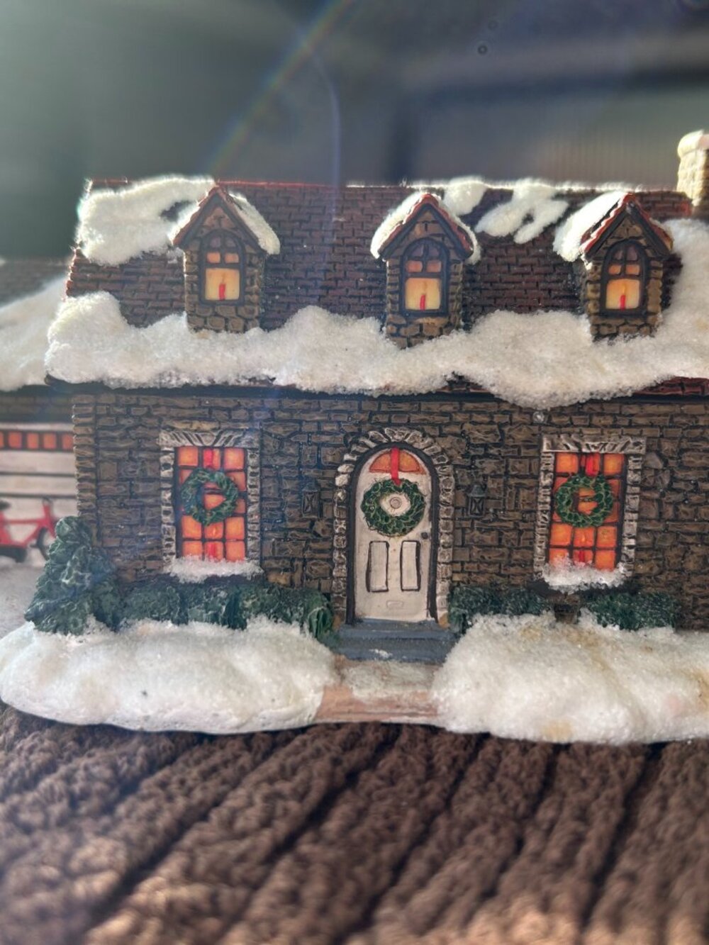 Hallmark Christmas House from the Mitford Village  series , The home of Father T